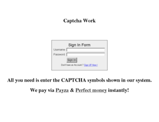 captcha2cash.com screenshot