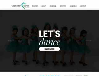 captivationdance.com screenshot