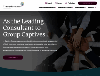 captiveresources.com screenshot