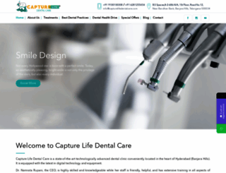 capturelifedentalcare.com screenshot