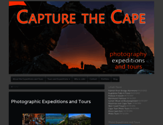 capturethecape.co.za screenshot