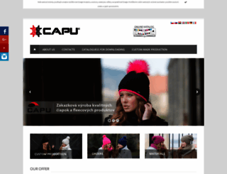 capu.cz screenshot