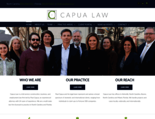 capualawfirm.com screenshot