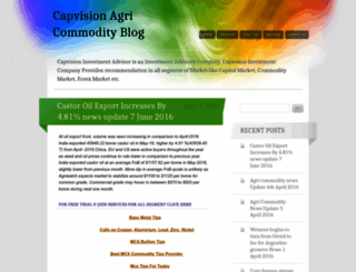 capvisionagricommodity.wordpress.com screenshot