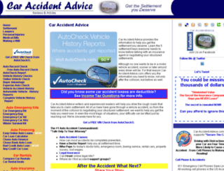 car-accident-advice.com screenshot
