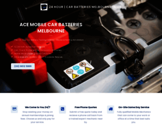 car-battery-replacement-melbourne.com.au screenshot