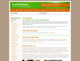 car-emissions.com screenshot