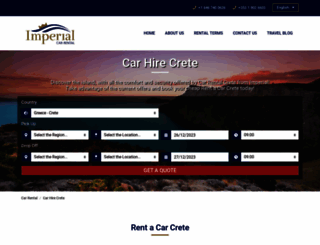 car-hire-crete.eu screenshot