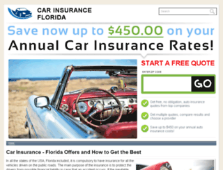 car-insurance-florida.net screenshot