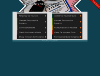 car-insurance-news.com screenshot