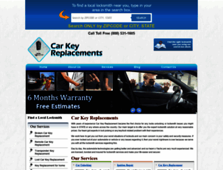 car-key-replacements.com screenshot