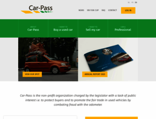 car-pass.be screenshot