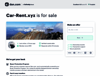 car-rent.xyz screenshot