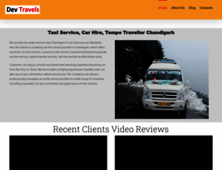 car-rental-chandigarh.com screenshot