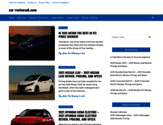 car-reviewsuk.com screenshot