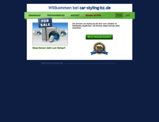 car-styling-bz.de screenshot
