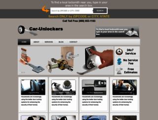 car-unlockers.com screenshot