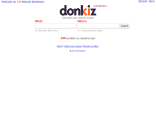 car.donkiz-ca.com screenshot