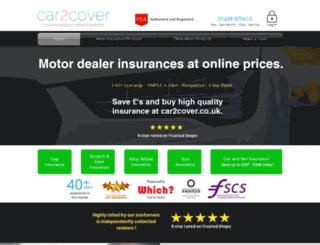 car2cover.co.uk screenshot