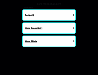 cara-mengobati.com screenshot