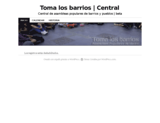 carabanchel.tomalosbarrios.net screenshot