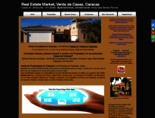 caracasinmuebles.com screenshot