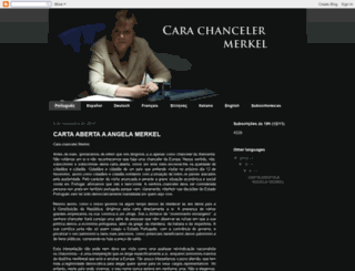 carachancelermerkel.blogspot.pt screenshot