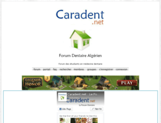 caradent.net screenshot
