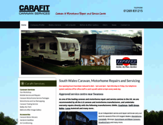 carafit.co.uk screenshot