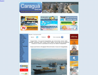 caraguaonline.com.br screenshot