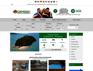 caraguataimoveis.com.br screenshot
