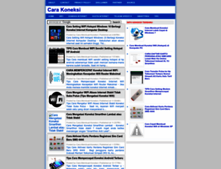 carakoneksi.com screenshot