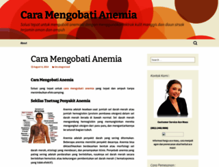 caramengobatianemia10.wordpress.com screenshot