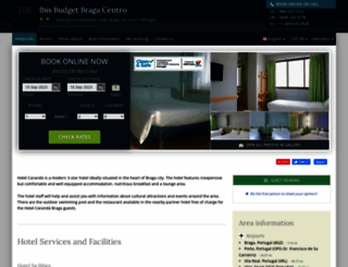 caranda-braga.hotel-rez.com screenshot