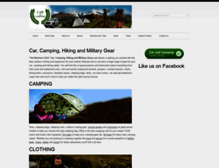 carandcamping.co.uk screenshot