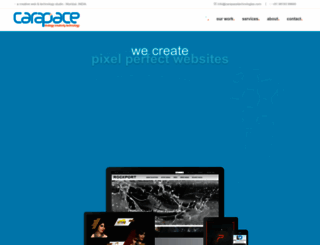 carapacetechnologies.com screenshot