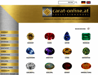 carat-online.at screenshot