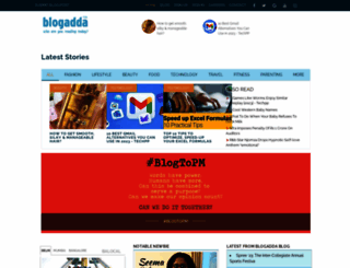caratlane.blogadda.com screenshot