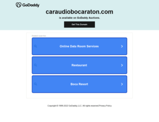 caraudiobocaraton.com screenshot