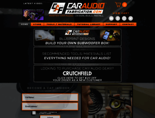 caraudiofabrication.com screenshot