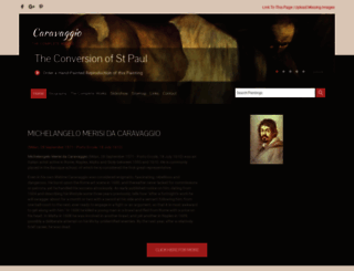 caravaggio-foundation.org screenshot