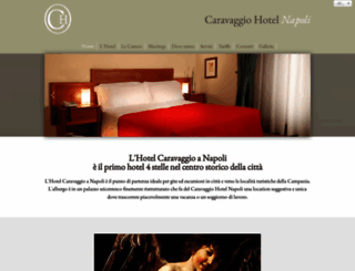 caravaggiohotel.it screenshot