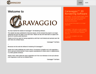 caravaggiorender.com screenshot