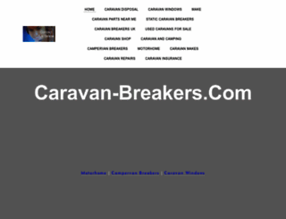 caravan-breakers.com screenshot