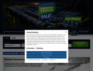 caravan-wendt.com screenshot