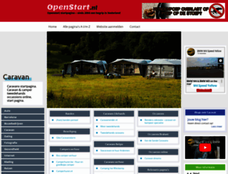 caravan.openstart.nl screenshot