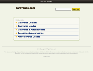 caravanas.com screenshot