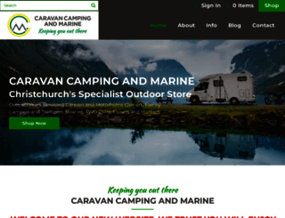caravancamping.co.nz screenshot