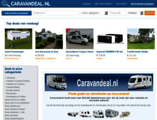 caravandeal.nl screenshot