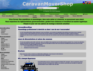 caravanmovershop.fr screenshot